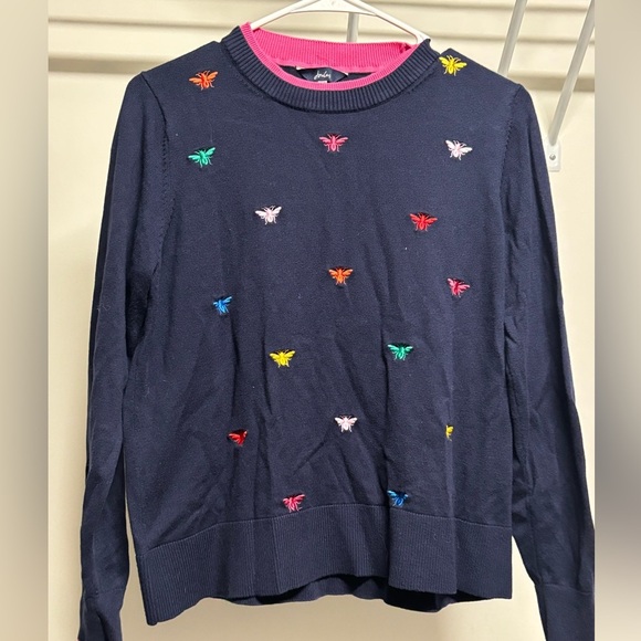 Joules embroidered bee sweater - Picture 2 of 7